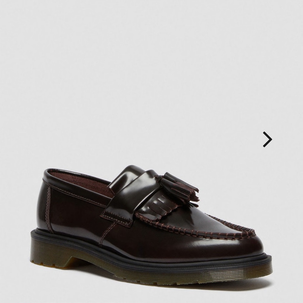 Dr. Marten’s Adrian Loafers in Cherry Red